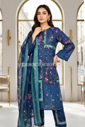 WOMEN'S PRINTED LAWN 3 PCS