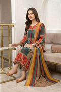 WOMEN'S PRINTED LAWN 3 PCS