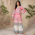 WOMEN'S FLORAL PRINTED LAWN 2 PCS SUIT