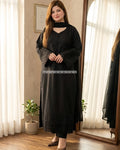 ELEGANT WOMEN’S 3PCS SATIN SUIT
