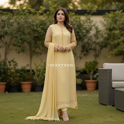 ELEGANT WOMEN’S 3PCS SATIN SUIT