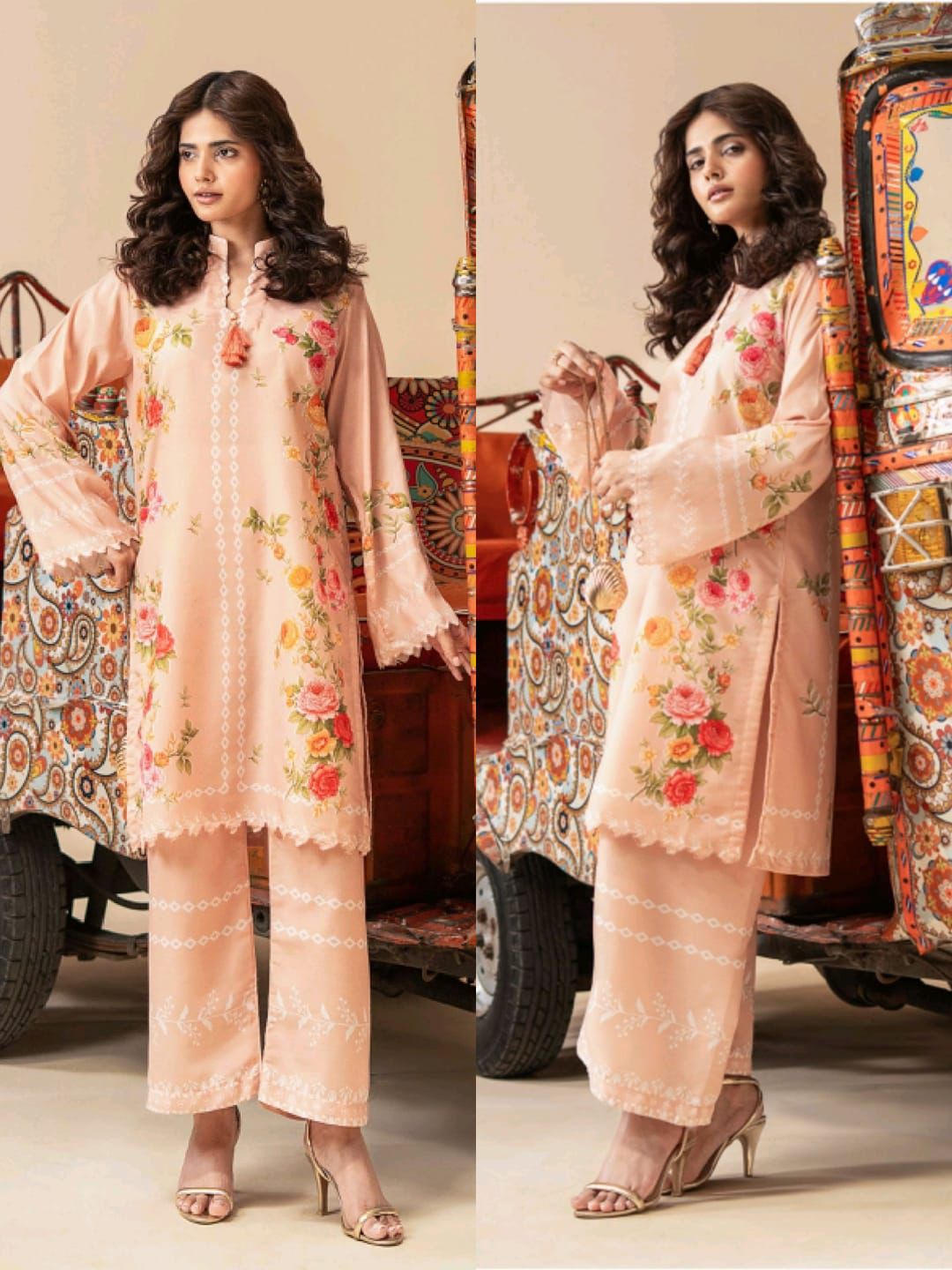 WOMEN'S CHIC EMBROIDERED CO-ORD SET