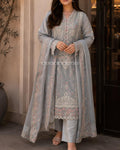 WOMEN'S 3PCS EMBROIDERED LAWN SUIT
