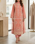 WOMEN'S 3PCS EMBROIDERED LAWN SUIT