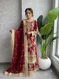 WOMEN'S 3PCS FORMALS LAWN SUIT