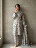 WOMEN'S 3PCS EMBROIDERED LAWN SUIT