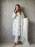WOMEN'S 3PCS EMBROIDERED LAWN SUIT