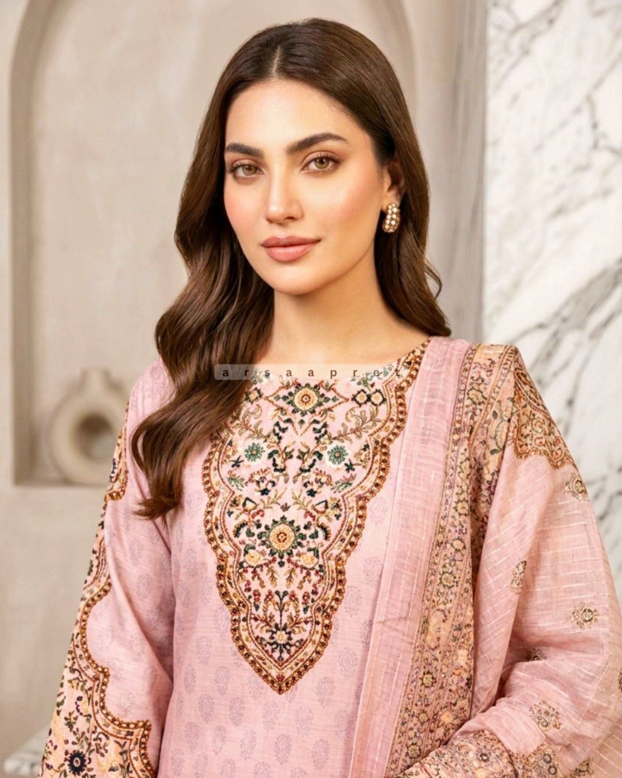 WOMEN'S PRINTED LAWN 3 PCS